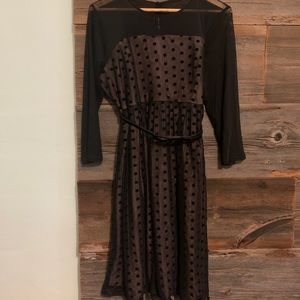 Formal Black Maternity Dress